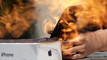Flamethrower vs. iPhone