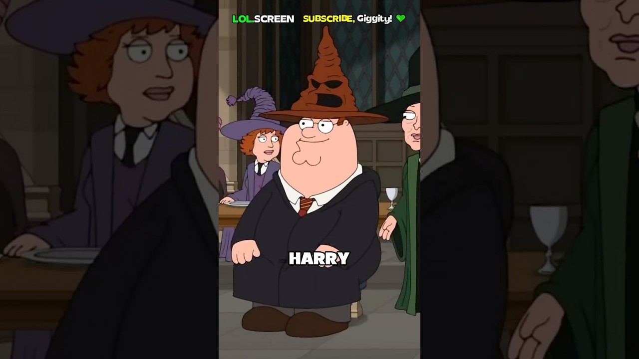 The 3 Funniest Harry Potter Moments In Family Guy #shorts
