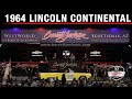 Hoovies Garage Preview - Roy Rogers' 1964 Lincoln Continental Convertible - BARRETT-JACKSON 2022