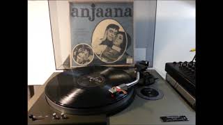 Woh Kaun Hai  Mukesh Lata Mangeshkar  Chorus  Film Anjaana vinyl