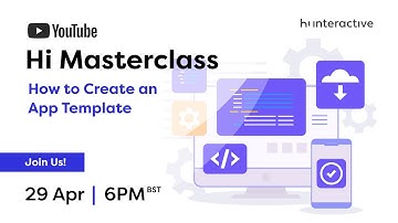 How to Create an App Template for OutSystems - Hi Masterclass