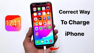 Correct Way to charge you iPhone on iOS 17 - you are charging your iPhone Wrong