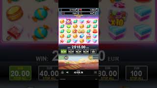 Mystake casino- Candy Palace - free spin. 100x win !!!