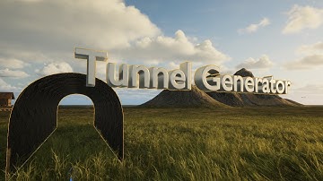 UE5 - Spline Tunnel Generator -   (Tunnel)