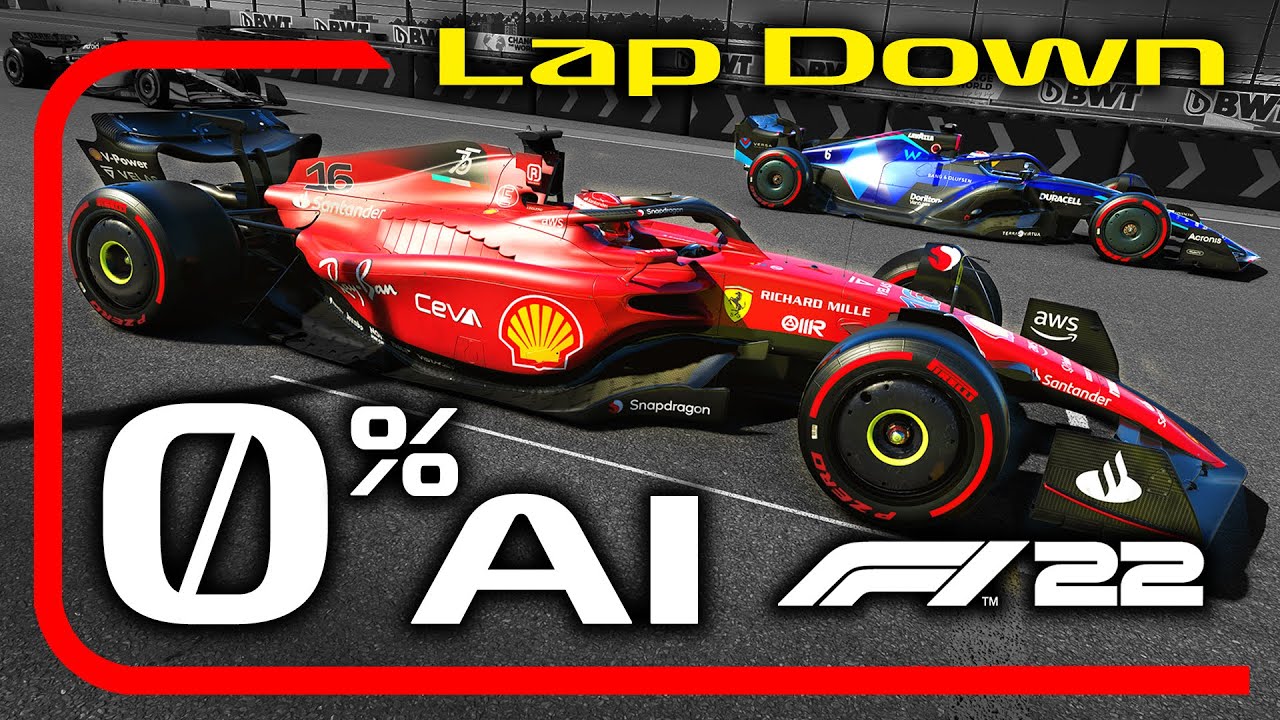 How Slow Is 0% AI on the F1 22 Game? - Can We Beat Them A LAP DOWN?!