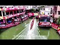 「水上のF1」ドラゴンボート・ドリフトレースに大勢の観客　中国・仏山