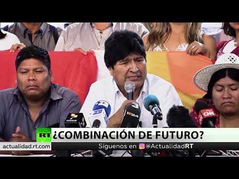 Evo Morales presenta el binomio que representará a MAS en las presidenciales de Bolivia en 2020