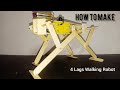 How to Make a 4-Legged Robot Move Like an Animal | Diy Gear Motor Project with Mr Ahmad