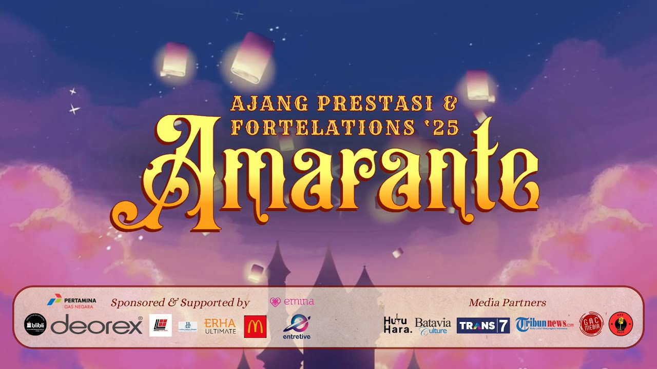 Live Closing Ceremony Ajang Prestasi & Fortelations 2025 Amarante