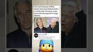 New reporting says Jeffrey Epstein discussed Robert Kraft's arrest by text #jeffreyepstein