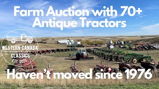Large Sask Farm Auction with 70+ Antique Tractor’s And Vehicles. Ritchie Bros. March 31st 2025