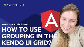 How to use Grouping in the Kendo UI Grid?