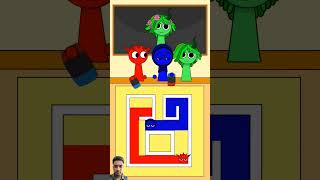 Sprunki Test Iq Challenge Pull The String And Choose The Right Color Incredibox Sprunki