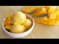 Mango Ice Cream in a Blender Recipe ไอศรีมมะม่วงง่ายสุดๆ Hot Thai Kitchen