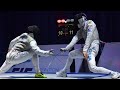 Olympic semi rematch  garozzo v safin  mens foil fencing  2017 european championships final