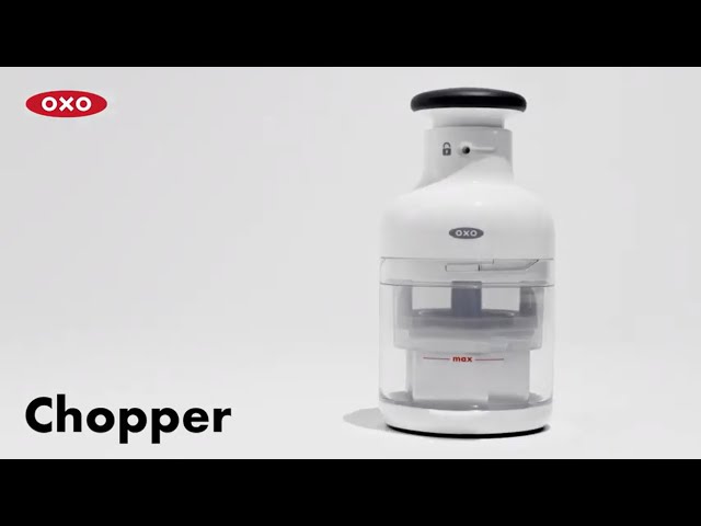 New OXO Good Grips Food Chopper Non-Slip Touchables Slap Chopper & Store