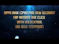 OPPO A16K (CPH2349) NEW PRELOADER SECURITY FRP REMOVE ONE CLICK WITH UNLOCKTOOL(NO NEED TESTPOINT)