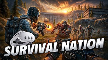 Survival Nation - Meta Quest 3 Gameplay | First Minutes [No Commentary]