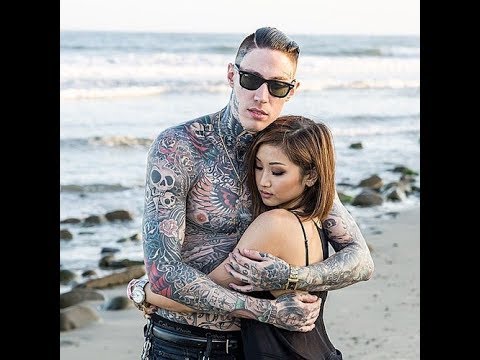 Trace Cyrus celebrated Valentine's Day 