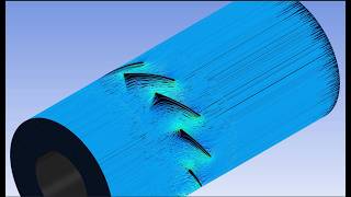 Ansys Fluent Tutorial for Turbomachinery: Flow Around a Compressor Blade with Periodic Boundaries