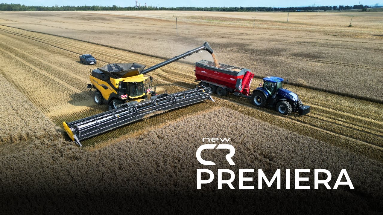 🔥 Premiera kombajnu NEW HOLLAND CR11 🔥