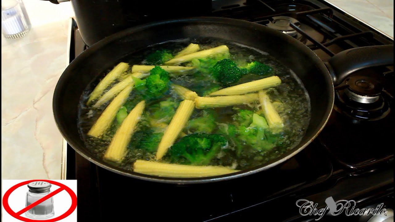 Baby Corn And Broccoli -Caribbean Cooking| Recipes By Chef Ricardo | Chef Ricardo Cooking