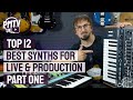 Top 12 Best Synthesizers In the World Today - PART 1 - ft Moog Grandmother, Minilogue, Roland Fantom