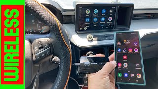 2022 Ford Maverick Wired Apple Carplay / Android Auto to Wireless plus get YouTube and Netflix 