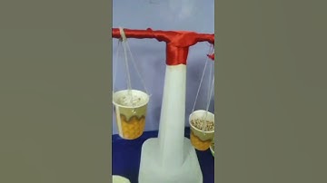 Balancing Scale to know which is Heavier and Lighter#momsychildcare #Balancing #learning #activity