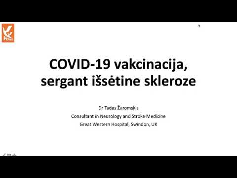 COVID-19 vakcinavimas ir Išsėtinė sklerozė (MS & COVID-19. A&Q with neurologist Tadas Zuromskis)