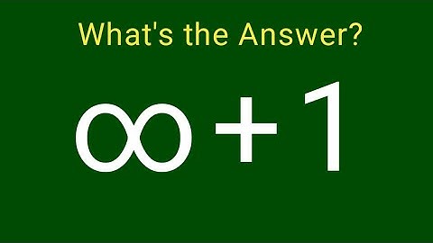 Harvard University Admission Interview Tricks | ∞+1=? | Comment below 