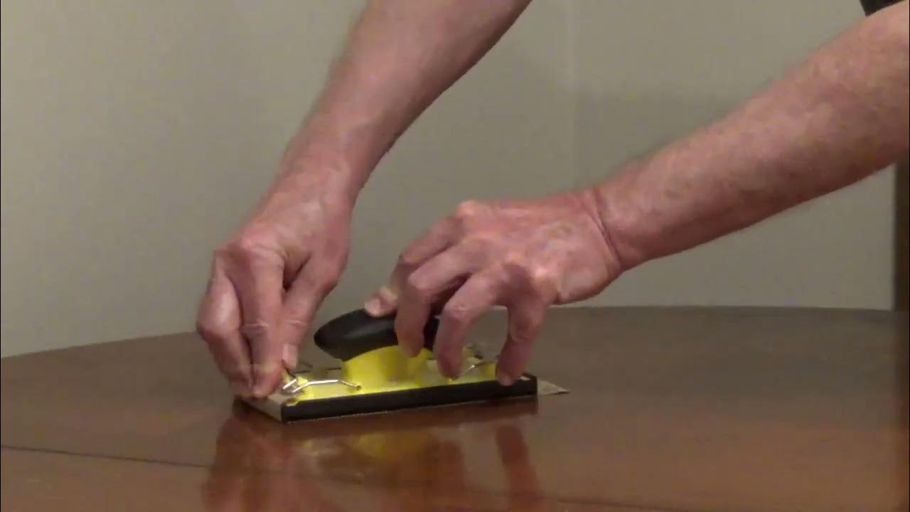 Palm Sander Hand Held Sander YouTube