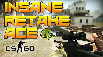 INSANE RETAKE ACE - CS:GO Funny Moments and Highlights!