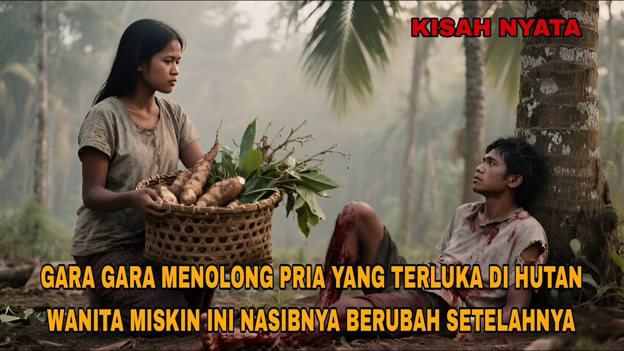 KISAH VIRAL!! WANITA MISKIN YANG NASIBNYA BERUBAH SETELAH MENOLONG SEORANG PRIA TERLUKA DIHUTAN