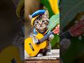 【AIギターを弾く子猫】♫Don't Worry, Be Happy #猫 #子猫 #癒やし #ギター #shorts #CuteCat #Guitar