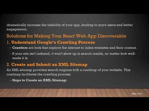 How to Make Your React Web App Appear on Google Search