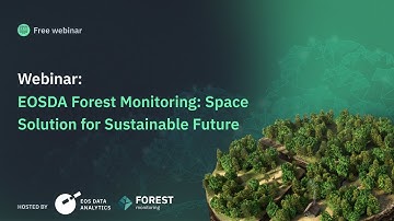 Webinar: EOSDA Forest Monitoring — Space Solution for Sustainable future