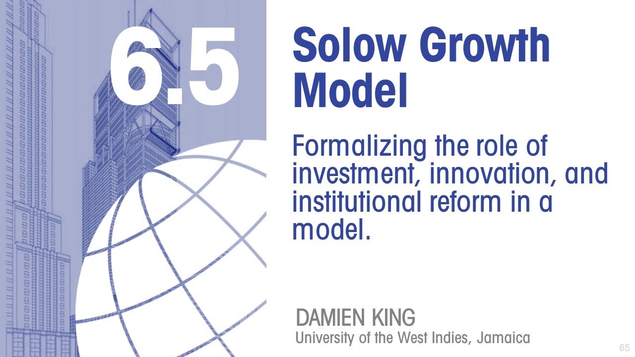 Economics 6.5: Solow Growth Model - YouTube