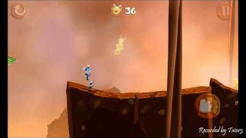 Rayman Fiesta Run Level 7 Invaded Chocolate City Walkthrough PERFECT 100%