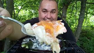 картинка: Обжор - мясо по-французски с макаронами и овощами
