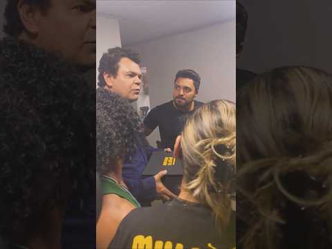 Linda homenagem que o Tirullipa recebeu em São Luís para fazer uma participação no filme