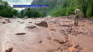 Highway 133 Reopens Near Redstone After Mudslide