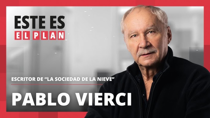 Pablo Vierci, autor del libro La Sociedad de la Nieve en el que se basó la  película #DeAcáEnMás 