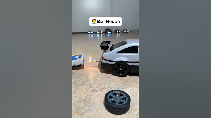 Mega RC drift arabası 🔥⚡