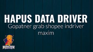 Hapus Data Aplikasi Driver Gopatner Grab Shopee indriver Maxim screenshot 1