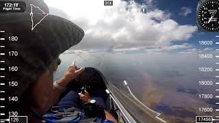 OMG! 17,000 ft Flying gliders sailplanes in Moriarty NM by Roy Dawson video