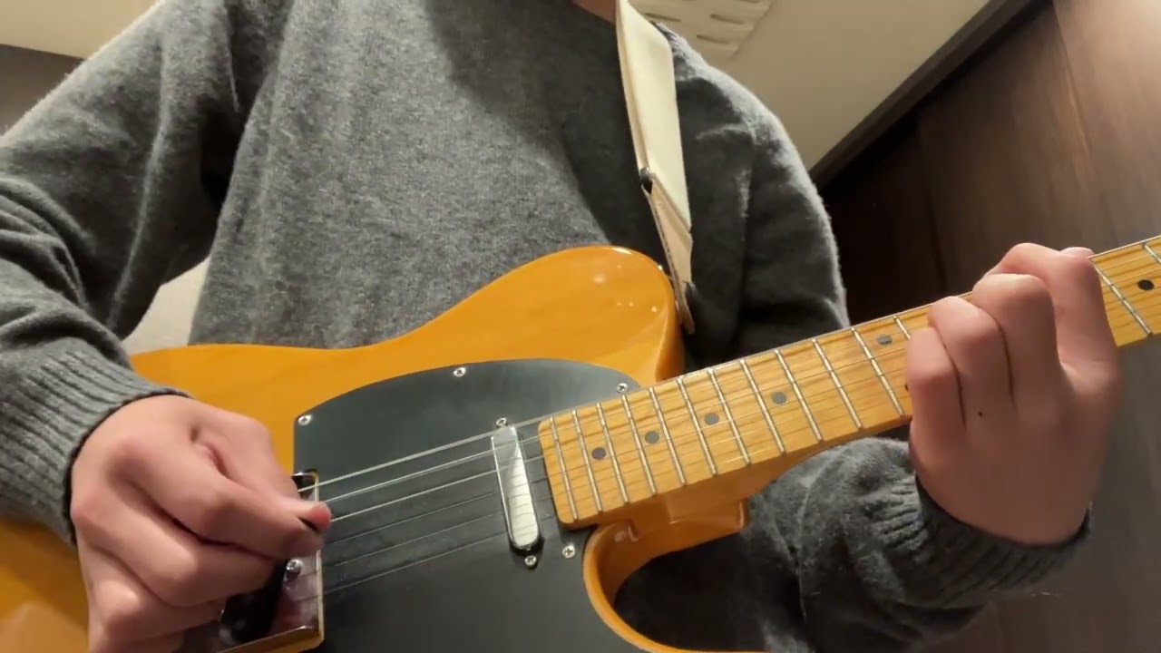 toeの風と記憶のギター弾いてみた！