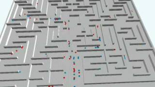 Multiagent Simulator 2 - labyrinth escape