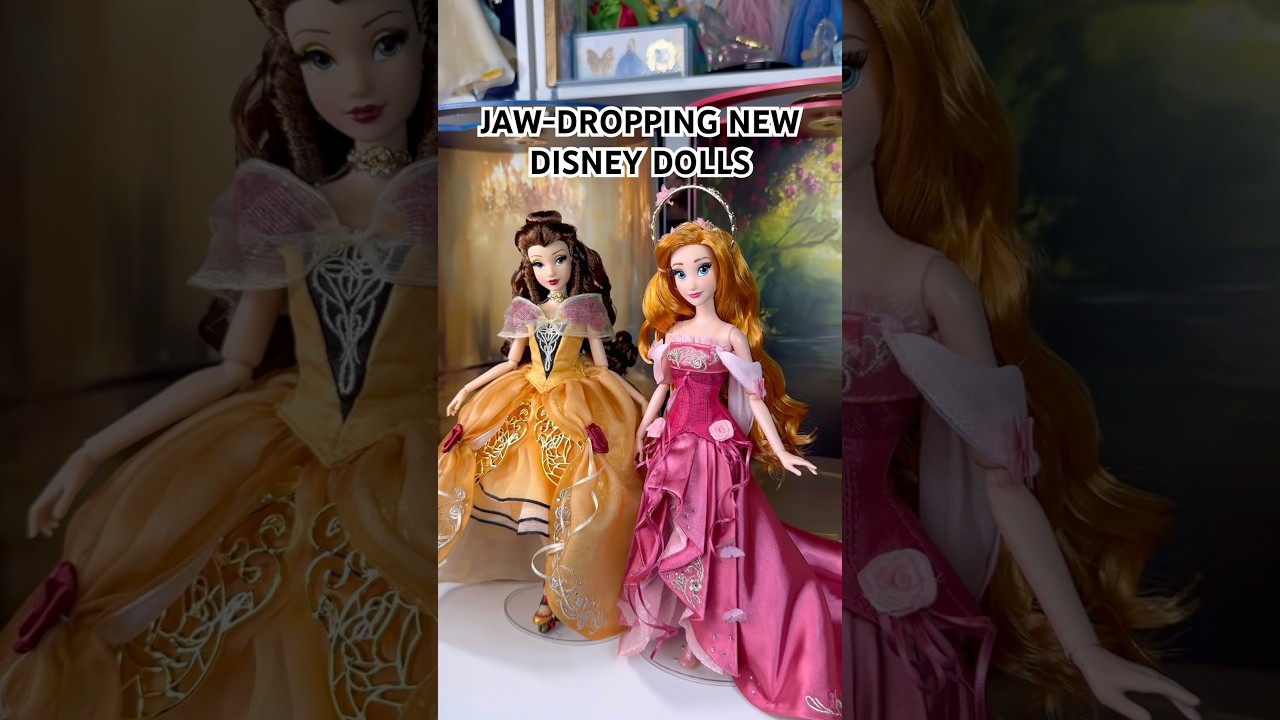 Disney Designer Collection 2025-Giselle & Belle unboxing! 
