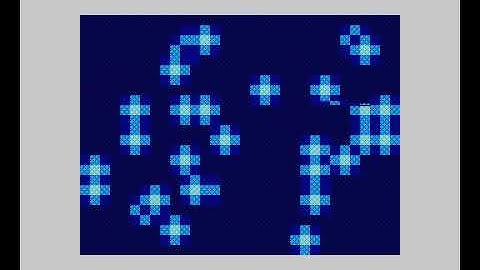 spectrum attribute sprite test